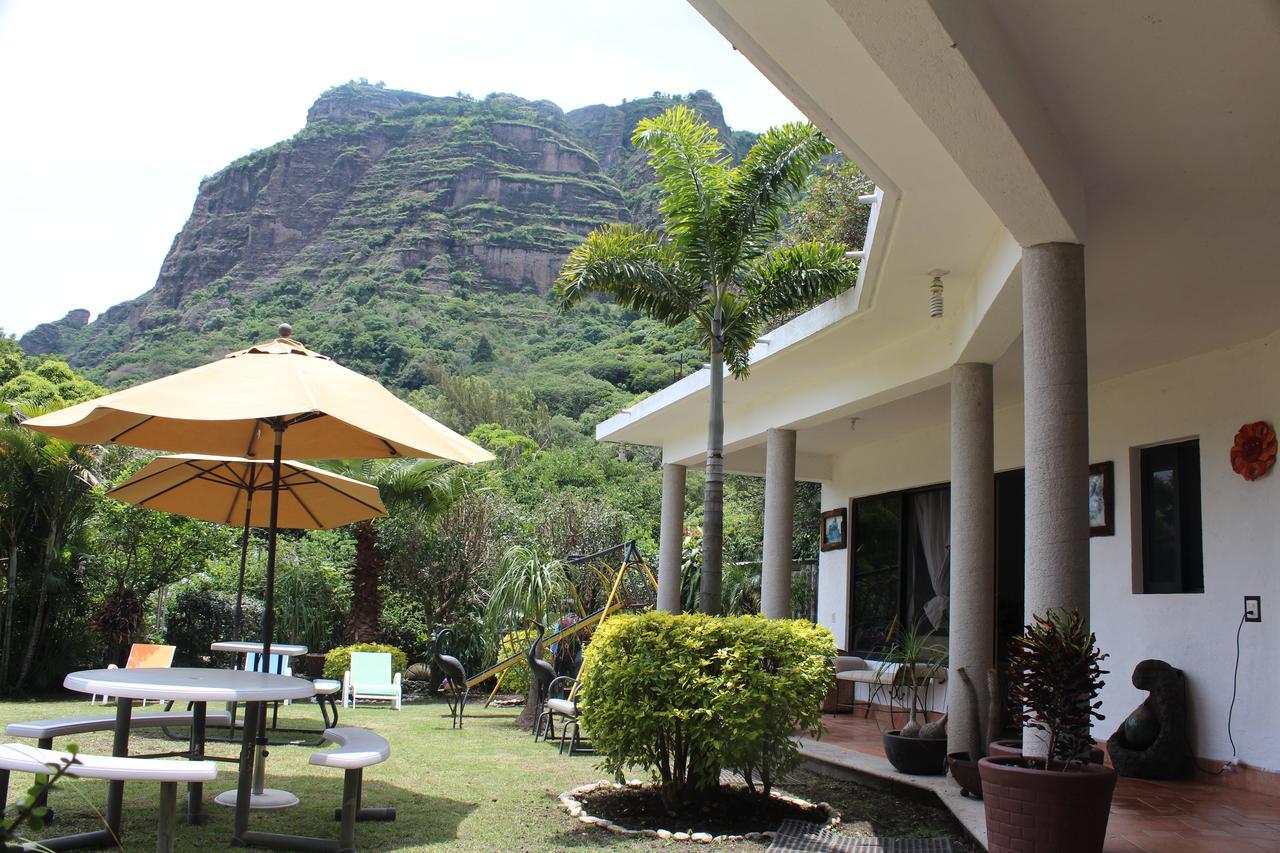 Posada Ehecaltepetl Calli Tepoztlán Buitenkant foto